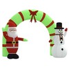 vidaXL Inflatable Arch Gate Multicolour Oxford fabric with PU coating - 4 of 4