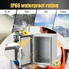 Outdoor Electrical Box, Steel Enclosure, IP66 Waterproof & Dustproof, Electrical Junction Box with Mounting Plate for Indoor Outdoor Use - 3 of 4