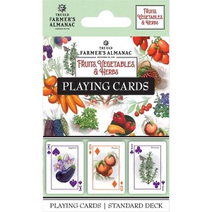 MasterPieces Officially Licensed Farmer's Almanac Fruits Playing Cards - 54 Card Deck for Adults - 1 of 4