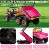 24V Ride-On Toy Truck for Kids - 4x35W Motors, 24V7AH Battery, 6 Anti-Slip Tires, Dump Truck, Parent Remote, Music Player - 3 of 4