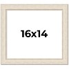 PosterPalooza | Weathered White Picture Frame - UV Acrylic, Backing Board, Hanging Hardware Included - 2 of 4