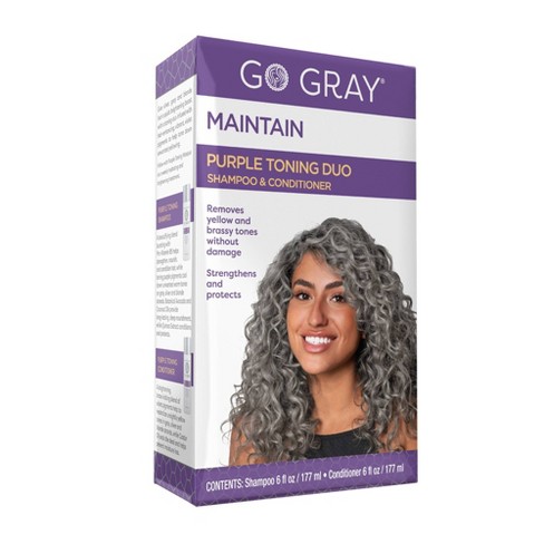 Go Gray Purple Toning Shampoo And Conditioner Duo - 6 Fl Oz/2ct : Target