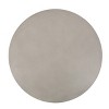 GDFStudio Lowan Outdoor Lightweight Concrete Round Dining Table with Cross Leg - 4 of 4
