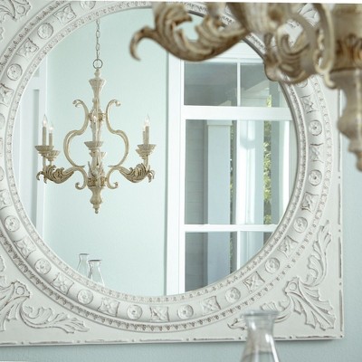 Persian White 6-Light Candelabra Chandelier