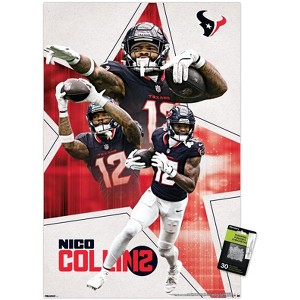 Trends International NFL Houston Texans - Nico Collins 25 Unframed Wall Poster Prints - 1 of 4