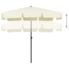 vidaXL Beach Parasol Sand Yellow 78.7"x49.2" - 3 of 4