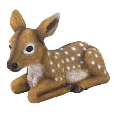 Darby the Forest Fawn Baby Deer Resin Garden Statue