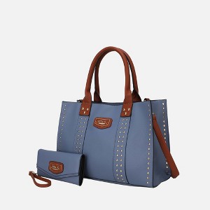 MKF Collection Davina Vegan Leather Women’s Tote Bag with wallet by Mia K - 1 of 4