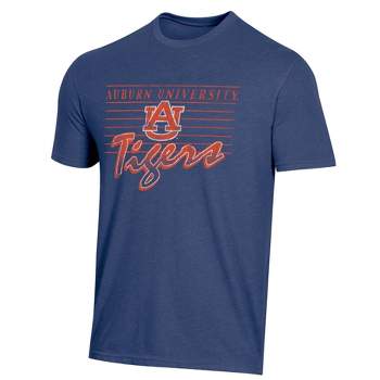 NCAA Auburn Tigers Men's Charcoal Heather Core T-Shirt