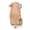 Allegra K Women's Slouches Cross Strap Pointed Toe Stiletto Heels Pumps - 3 of 4