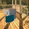 Hastings Home Portable Ecofriendly Wooden Clothes Rack for Indoor/Outdoor Drying - Brown - image 4 of 4