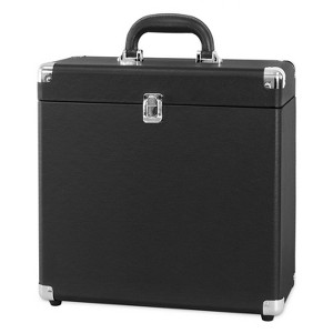 Victrola Collector Storage Case for Vinyl Record - Black - 1 of 4