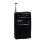 JENSEN AM/FM Pocket Radio - Black (MR-80)