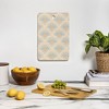 Iveta Abolina Fan Florals Yellow Cutting Board - Rectangle - 3 of 3