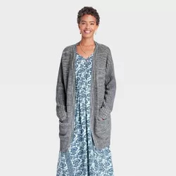 Women's Marled Open Front Cardigan - Knox Rose™