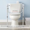 Yescom Toilet Safety Rails Frame Adjustable, Elderly Assistance Products Handles for Seniors Disabled - 3 of 4