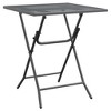 vidaXL Garden Dining Set Anthracite Expanded metal mesh Foldable - 3 of 4