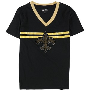 G-III Sports Womens New Orleans Saints Embellished T-Shirt - 1 of 2