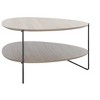 Ami Coffee Table - Light Grey Oak/Black - Safavieh - 4 of 4