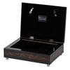 Dicksons The Lords Prayer, Walnut Finish 8 x 6 Inch Polymer Trinket Jewelry Music Box - 2 of 3