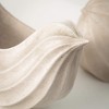 Sullivans 10" Sculptured Resin Bird Planter Set of 2, Cream - 2 of 3
