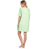 Casual Nights Women's Short Sleeve Printed Scoop Neck Sleep Tee - 3 of 4