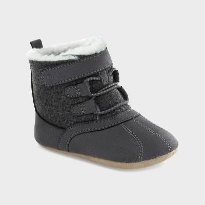 Surprize by Stride Rite Baby Boots - Gray
