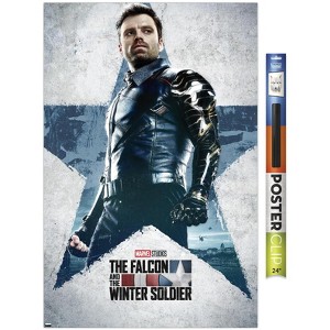 Trends International Marvel Falcon and Winter Soldier - Winter Soldier One Sheet Unframed Wall Poster Prints - 1 of 4