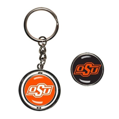 NCAA Oklahoma State Cowboys Spinner Key Ring