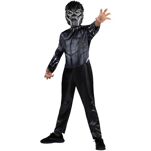  Rubie's Marvel Universe Black Panther Costume Jersey Top Set,  As Shown, Medium : Clothing, Shoes & Jewelry