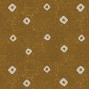 Ochre Print Throw Pillow - Skyline Furniture: Geometric Linen & Cotton Blend, Indoor Decorative Pillow with Zipper Closure - 4 of 4
