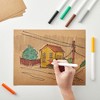 Sustainable Greetings 50 Sheets Brown Kraft Paper for Wedding, Party Invitations, Announcements, Drawing, DIY Projects, Letter Size, 176gsm, 8.5 x 11" - 2 of 4