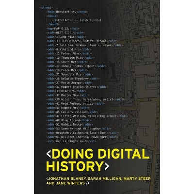 Doing Digital History - (Ihr Research Guides) by  Jonathan Blaney & Jane Winters & Sarah Milligan & Martin Steer (Paperback)