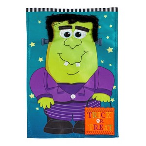 Franken-Monster Friend Garden Applique Flag - 1 of 3