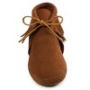 Minnetonka Men's Classic Fringe Softsole Moccasin Boots - 2 of 4