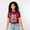 Simply Sage Market To The End Zone And Back Short Sleeve Tee - 2 of 4