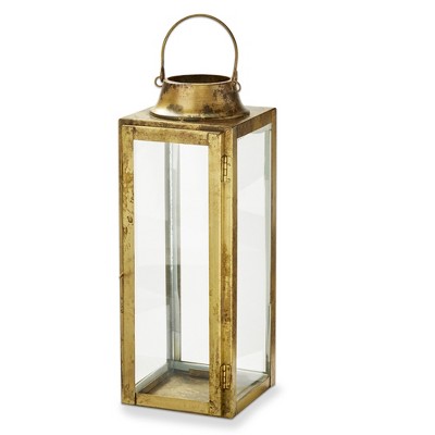 TAG Liam Lantern Tall Antique Brass