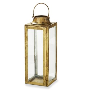 TAG Liam Lantern Tall Antique Brass - 1 of 3