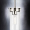 Urban Ambiance Luxury New Traditional Pendant 8.875''H x 5''W,  Brushed Nickel Finish,  Griffith Collection, UHP3983 - 4 of 4