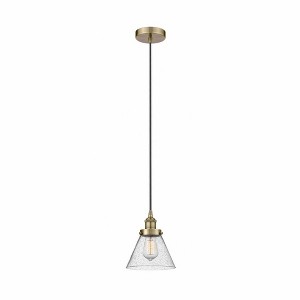 Cone - 1 Light Mini Pendant In Industrial Style-9.75 Inches Tall and 7.75 Inches Wide - 1 of 1