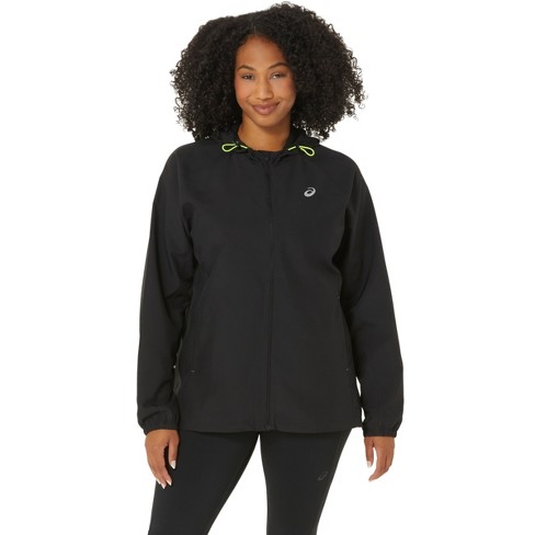 Asics Women's Pr Lyte Packable Jacket Apparel, 2xl, Black : Target