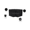 Meridian Furniture,Arc Vegan Leather Modular Sofa - 3 of 4