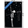 Trends International Skeleton Collecting Stars Framed Wall Poster Prints - 3 of 4