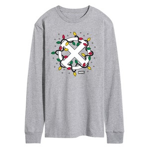 Men's - Marvel - Holiday Xmen Logo Long Sleeve Graphic T-Shirt - 1 of 3