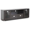 Baxton Studio Gosford Wood Modern TV Stand for TVs up to 70" Brown: Mid-Century Entertainment Center, Integrated Mount - 2 of 3