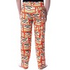 Seven Times Six Maruchan Men's Ramen Noodles Soup Chicken Flavor Allover Sleep Pajama Pants Orange - 2 of 4