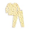 Bellabu Bear Kids Love You Brunches Bamboo Kids Pajamas - 2 of 4