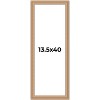 PosterPalooza | Panoramic Weathered Yellow Picture Frame - UV Acrylic, Foam Board Backing, Hanging Hardware - 2 of 4