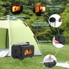 Outdoor Portable Tent Stove,Wood Burning Stove for Camping,Cast Iron Wood Stove,Tent Heaters for Camping - 3 of 4