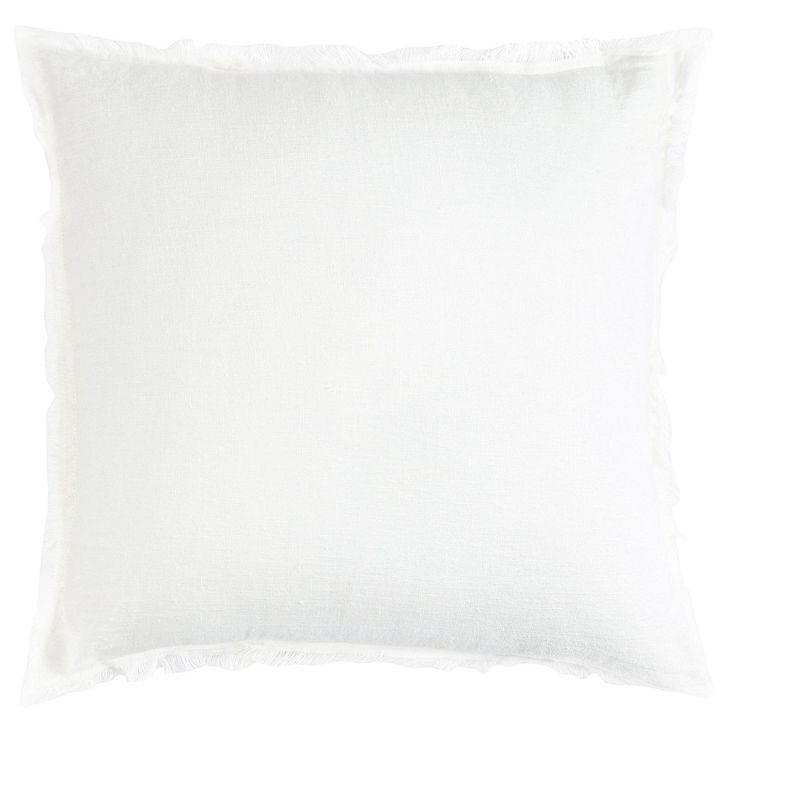 White So Soft Linen Pillows, 1 of 12
